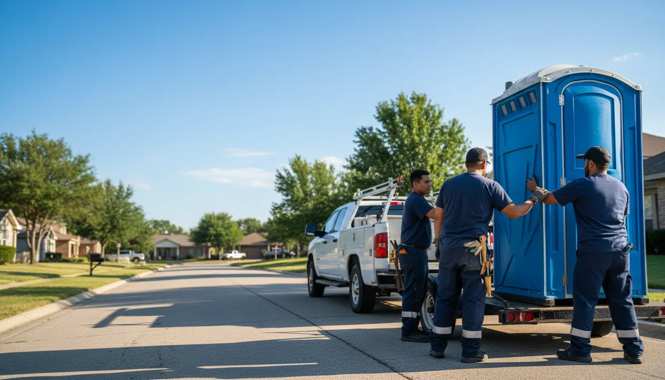 Portable Toilet Rental in Kendalia, TX near me